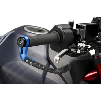 Brake Lever Protector Raw Blue