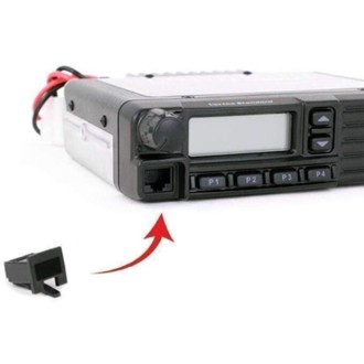 RJ-45 Dust Cap for Mobile Radio Hand Mic Ports
