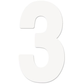 FX 2015 NUMBERS PRO 4" WHITE 3