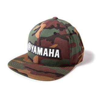 Yamaha Bold Snapback Hat / Camo (Os)
