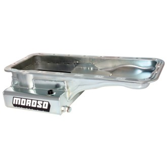 Ford 352-428 FE (w/Front Sump) Kicked Out Wet Sump 8qt 6in Steel Oil Pan