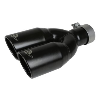 MACH Force-Xp 409 Stainless Steel Clamp-on Exhaust Tip Black