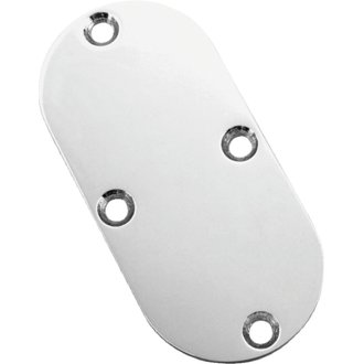 Bikers Choice 65-86 FL FX 4 Speed Chrome Inspection Cover Replaces H-D 60572-78T No Shifter Hole