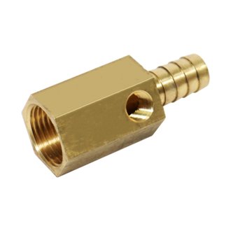 Xtrude Trans Cooler Temperature Adapter (1300620/1300621) - 10 JICM x 1/2 Barb