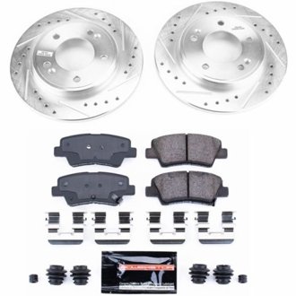 Z23 Daily Driver Carbon-Fiber Ceramic Brake Pad and Drilled & Slotted Rotor Kit