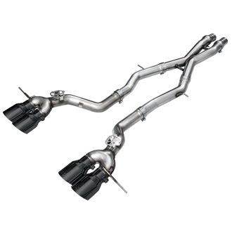 AWE Track Edition Exhaust for BMW G87 M2 - Diamond Black Tips
