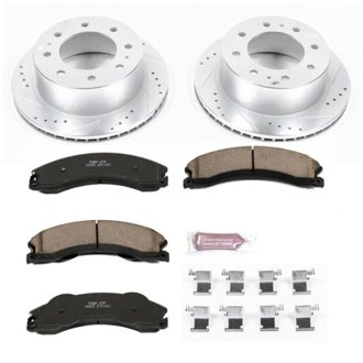 Z23 Daily Driver Carbon-Fiber Ceramic Brake Pad and Drilled & Slotted Rotor Kit