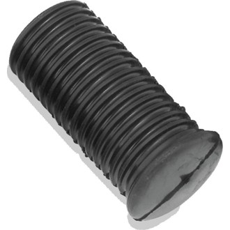 Bikers Choice 48-90 Replacement Peg Rubbers Black Large Diameter Replaces H-D 50940-52T