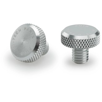 Mirror Hole Screw Plug Silver
