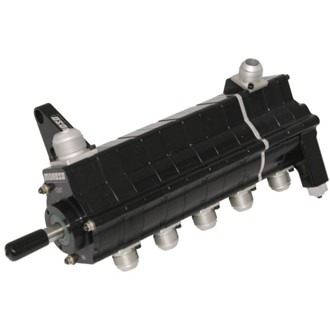 Black Series Dragster 5 Stage Dry Sump Oil Pump - Left Side - 1.100 Pressure
