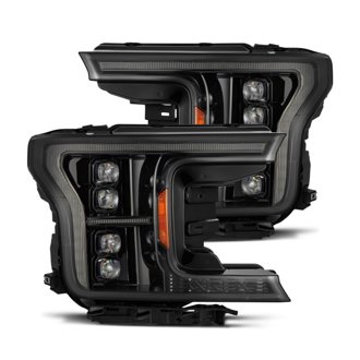 18-20 Ford F-150 NOVA LED Proj Headlight Alpha Blk (14th Gen G2 Style