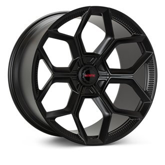 x Novitec NL5-5L 23x10.5in - 5x130 BP - ET21 - Satin Black Lamborghini Urus Front Wheel