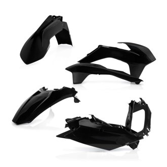 13-15 KTM SX125/150/SX-F/XC-F/ 13-16 SX250/XC Plastic Kit - Black
