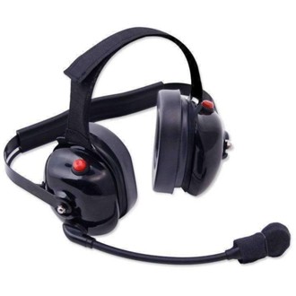 H60 Dual Radio Behind the Head (BTH) Headset - Black
