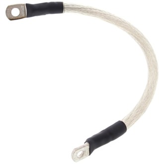 Racing Battery Cable 12in - Clear