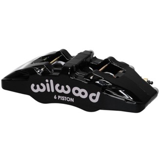 Wilwood Caliper-Forged Dynapro 6 5.25in Mount-L/H 1.62/1.38in/1.38in Pistons .81in Disc