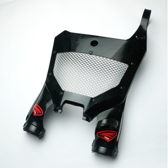 2025 Honda CRF250/450R Stadium Plate - Black