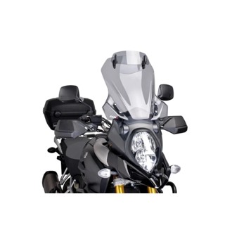 Touring Windshield With Visor Smoke