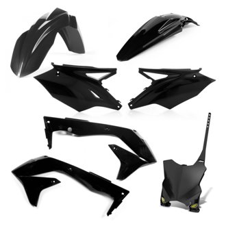 16-18 Kawasaki KX450F 5 pc. Replica Body Kit - Black