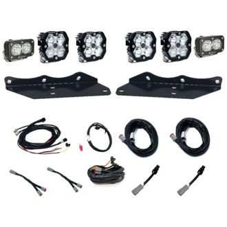17-20 Ford Raptor Squadron Pro 2.0/S2 Fog Pocket Kit (Multi Patterns) - Clear