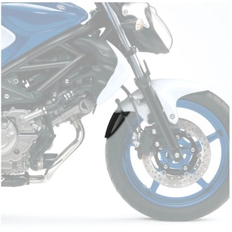 Front Fender Extension Black