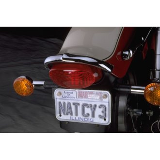 97-04 Kawasaki VZ800 Marauder Rear Fender Tips 1pc