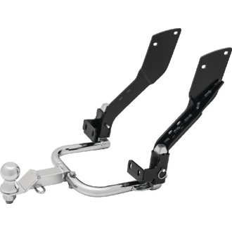 Receiver Hitch 14-up Touring Models Black & Chrome