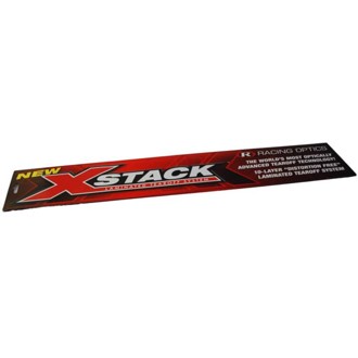 Tearoffs Racing Optics X Stack (10) 2Mil Srv Helmet Shield 276/281