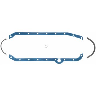 Engine Oil Pan Gasket Set 18 Bolt Hole Multi Piece Gasket