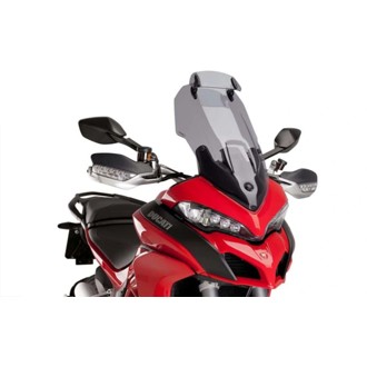 Multi-Adjustable Visor Fixed With Screws Smoke