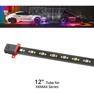 XKmax 12in RGBW Addressable LED Light Tube
