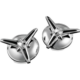 Knock-Off Center Caps For Trikes Chrome