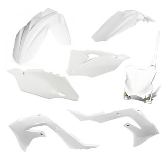 21-23 Kawasaki KX450X 5 PC. Replica Body Kit - White