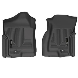 02-06 Cadillac Escalade WeatherBeater Front Floor Liners (Black