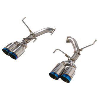 2022+ Subaru WRX (VB) 4in Axle Back Exhaust w/ Burnt Stainless Single Wall Tip