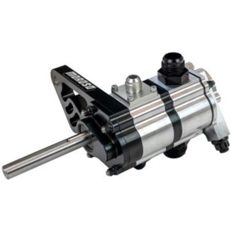 2 Stage Scavenge Tri Lobe Driver Left Side Door Mount 1.50in PS Oil Pump w/Fuel Pump Drive