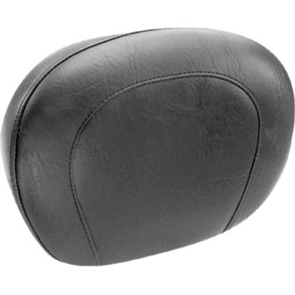 Mustang Harley Low Medallion Sissy Bar Pad (12 inch x 9 inch) - Black