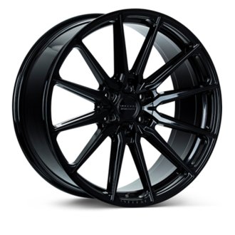 HF6-1 - 22X9.5 - 6X135 - ET0 - DEEP - 87.1 - GB - GLOSS BLACK