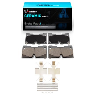 R1 Ceramic Pads and Hardware Kit