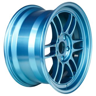 RPF1 17x9 5x114.3 45mm Offset 73mm Bore Emerald Blue Wheel (MOQ 40