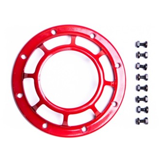 Exclusive Horn Cover - Red - Includes Hardware (Single