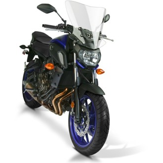 18-20 Yamaha MT-07 V Stream/ Wave Tall Windshield-Clear