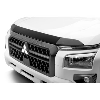 24-25 Mitsubishi Triton Aeroskin Hood Protector - Smoke