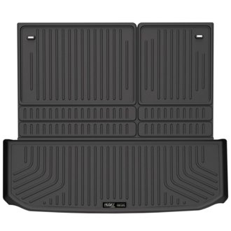 2022 Nissan Pathfinder (Folds Up/Down w/3rd Row) WeatherBeater Cargo Liner - Blk