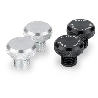 Mirror Hole Screw Plug Silver