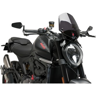 Brake Lever Protector With Rearview Mirror Pro Black