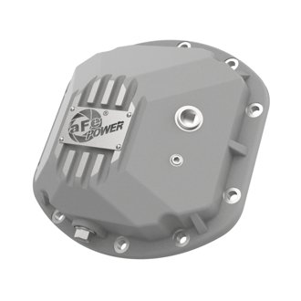 Street Series Dana 30 Front Differential Cover Raw w/ Machined Fins