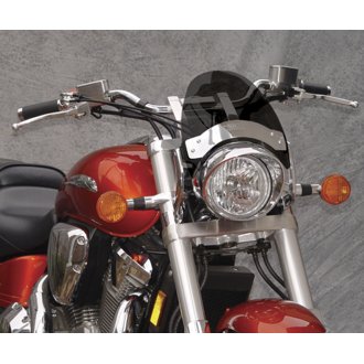 Fits 52-56 mm. O.D. Flyscreen-Chrome Dark Tint