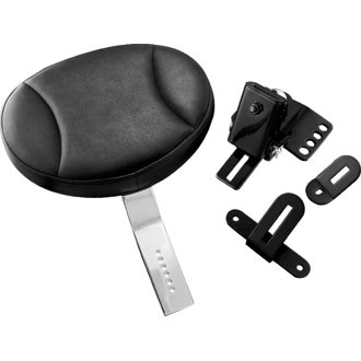 Plug-In Driver Backrest 97-Up Touring Chrome