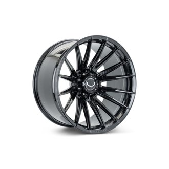 HFX-2 20x9 - 8x165.1 - ET0 - Deep Face - 125.1 - Gloss Black Wheel